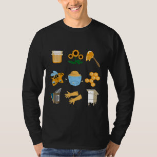 Vater Honeybee für einen Hobby-Imker T-Shirt