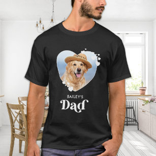 Vater Hunde Personalisieren Hund Lover Niedlich He T-Shirt