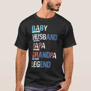 Vater Husband Opa 71 Jahre Altes Glück Geburtstag T-Shirt