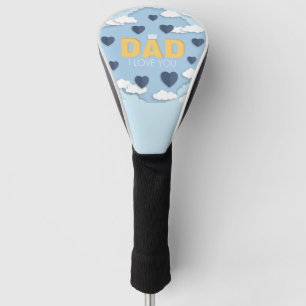 Vater I Liebe Sie, Vatertagsgeschenk Golf Headcover