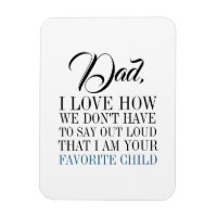 Vater, ich bin dein Lieblings-Kindertagsmagnet