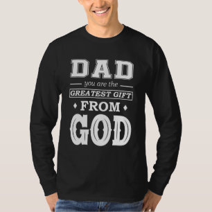 Vater ich liebe dich am meisten von Gott Frohen Va T-Shirt