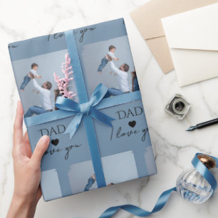 Vater, ich Liebe dich" — zum Vatertag - Geschenkpapier