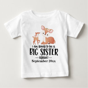 Vater, ich werde wieder eine große Schwester! Baby T-shirt