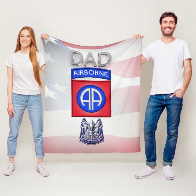 Vater Im Flugzeug 82. Fleecedecke (Beispiel)