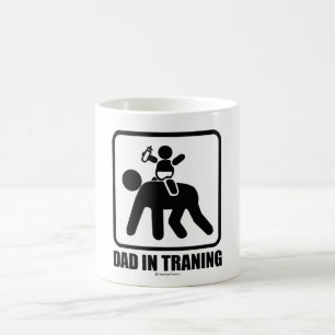 Vater im Training Tasse