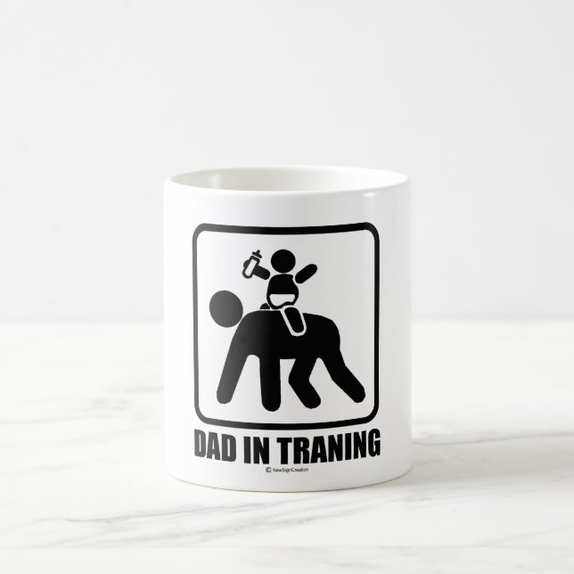 Vater im Training Tasse (Mittel)