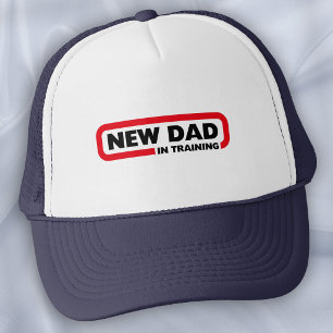 Vater in Ausbildung Truckerkappe