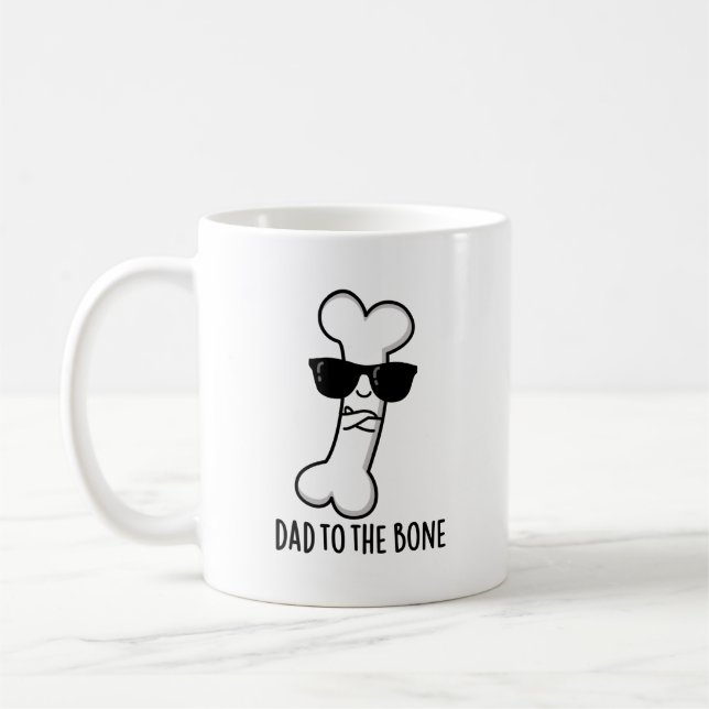 Vater in den Knochenstaub Kaffeetasse (Links)
