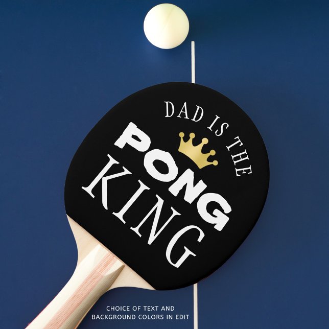 VATER IST DER PONKÖNIG TISCHTENNIS SCHLÄGER (Von Creator hochgeladen)