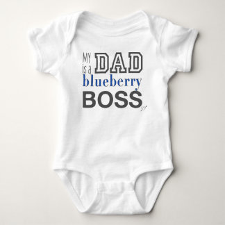 Vater ist ein Blaubeerchef-Shirt Baby Strampler