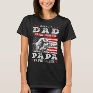 Vater ist eine Ehre, Papa zu sein ist unbezahlbar T-Shirt