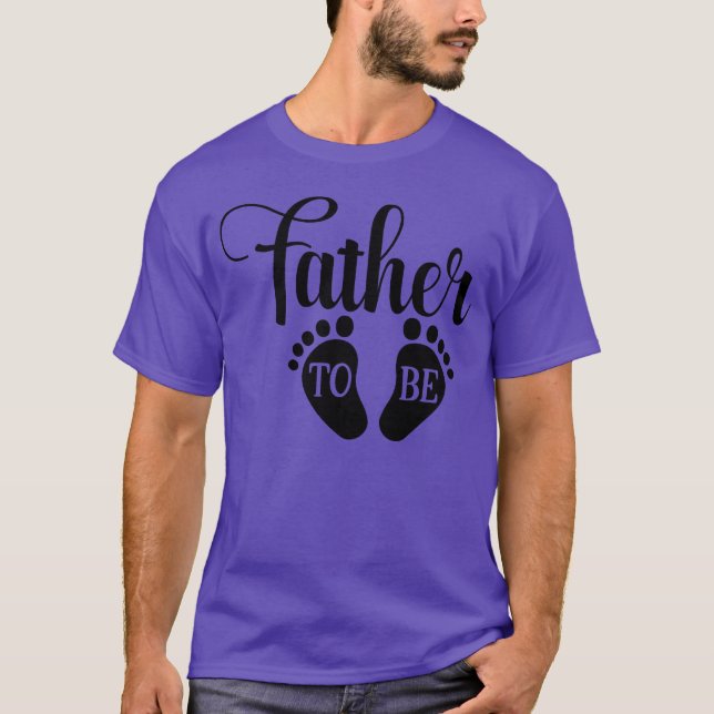Vater ist Mädchen T-Shirt (Vorderseite)