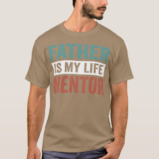 VATER IST MEIN LEBENSLANGER BEGLEITER vintage T-Shirt