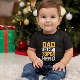 Vater ist mein Superheld Kleinkind T-shirt