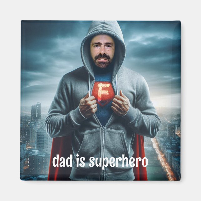 Vater ist Superheld Magnet (Vorne)