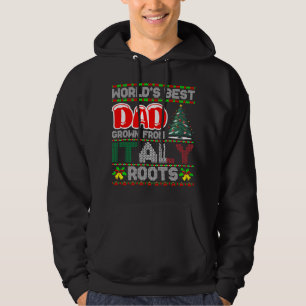 Vater Italien Weihnachtsgeschenk Idee hässlicher P Hoodie