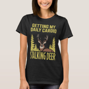 Vater jagen Männer Frauen Kinder Fitness Cardio mi T-Shirt