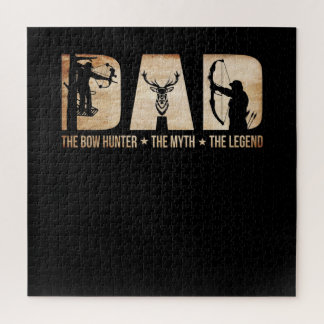 Vater Jäger Mythos Legend Jagdgeschenk Puzzle