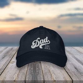 Vater Jahr festgelegt Bestickte Baseballkappe