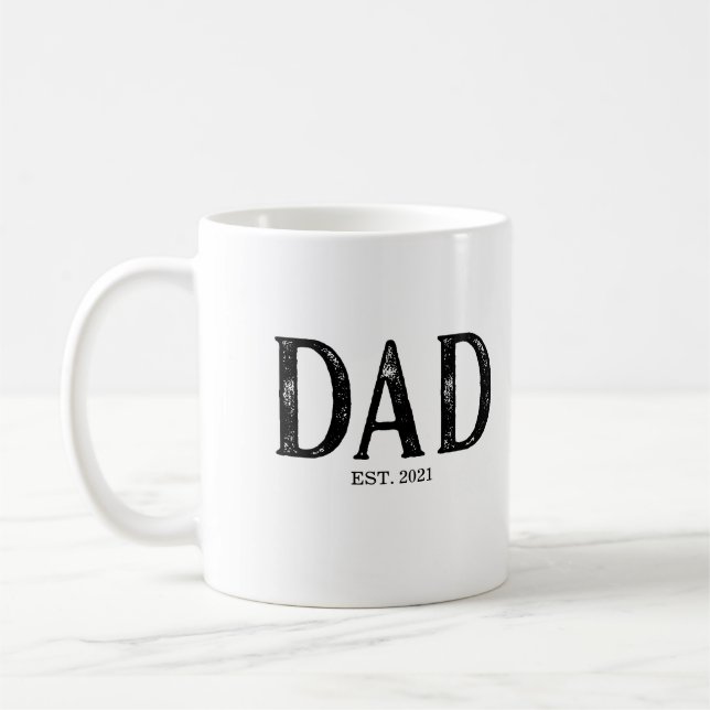 Vater Jahr festgelegt Kaffeetasse (Links)