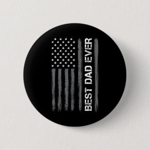 Vater je amerikanische Flagge Sonntag der Mönche Button