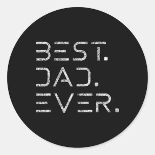 Vater je Shirt Moderne Entwickler-Programmierer-Vä Runder Aufkleber