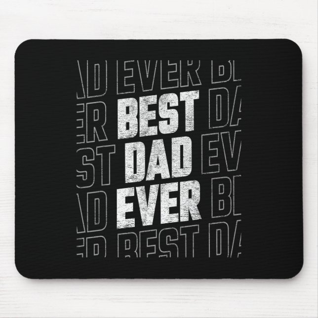 Vater je Vatertag 1 Mousepad (Vorne)