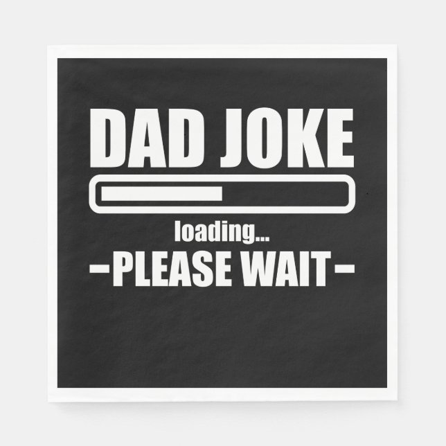 Vater Joading Funny Vater Opa Daddy Vater Vater Serviette (Vorderseite)