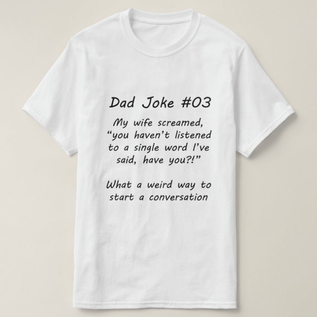 Vater Joke #03 (A) T-Shirt (Design vorne)