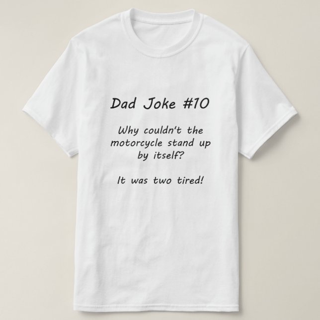 Vater Joke #10 (A) T-Shirt (Design vorne)
