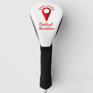 Vater Joke Central Lage Golf Headcover