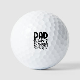 Vater Joke Champion | Funny Vatertag Geschenk Golfball