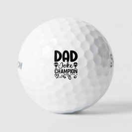 Vater Joke Champion | Funny Vatertag Geschenk Golfball