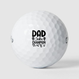 Vater Joke Champion | Funny Vatertag Geschenk Golfball