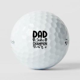 Vater Joke Champion | Funny Vatertag Geschenk Golfball