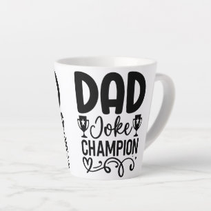 Vater Joke Champion Funny Vatertag Geschenk Milchtasse