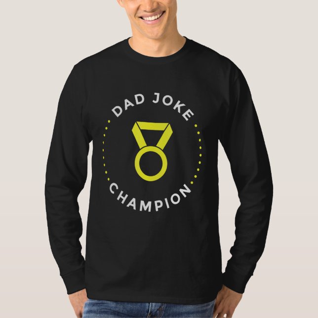 Vater Joke Champion T-Shirt (Vorderseite)