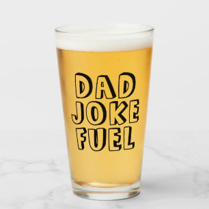 Vater Joke Fuel - Comic Bold Geschenk für Vater Glas