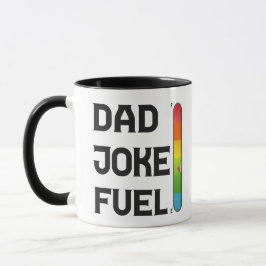 Vater Joke Fuel Funny Fathers Day Geschenk Tasse