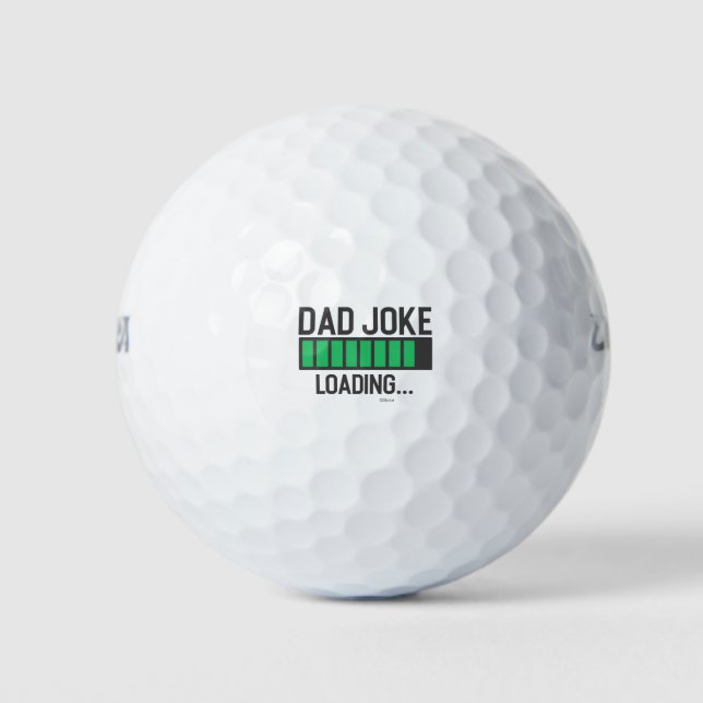 Vater Joke Loading... Golfball (Vorderseite)