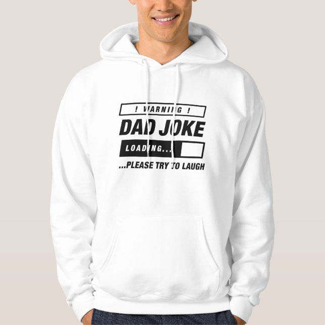 Vater Joke Loading Hoodie (Vorderseite)