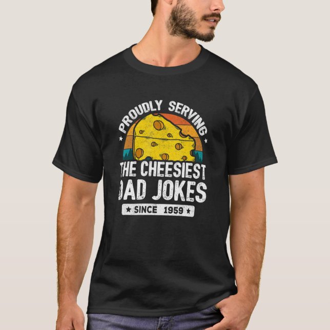 Vater Joke Puns Vater Jokes Seit 1959 Vater Jok T-Shirt (Vorderseite)