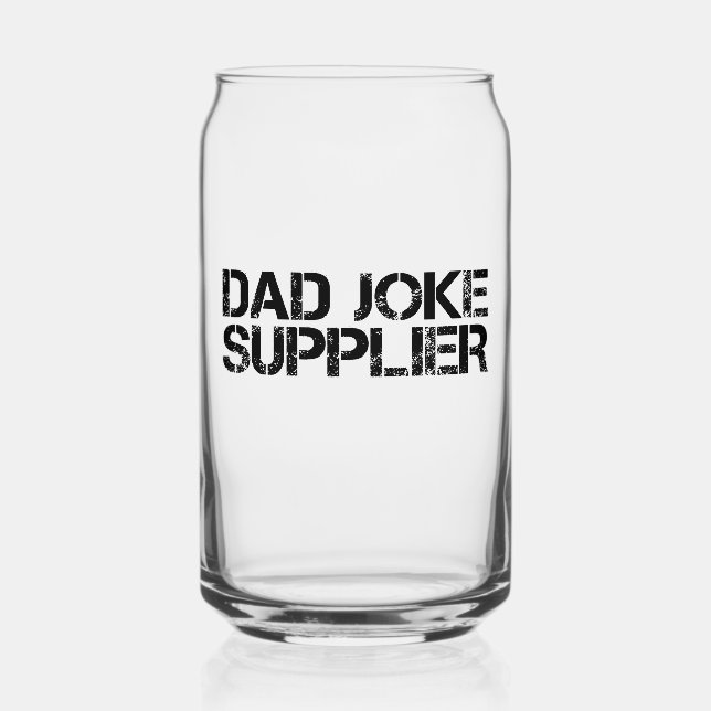 Vater Joke Supplier Funny Vatertag Dosenglas (Vorderseite)