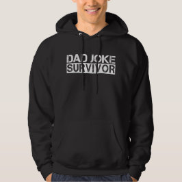 Vater Joke Survivor Funny Vatertag Hoodie