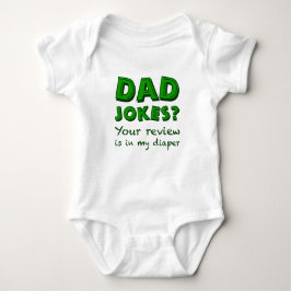 Vater Jokes? Deine Rezension ist in meinem Windeln Baby Strampler