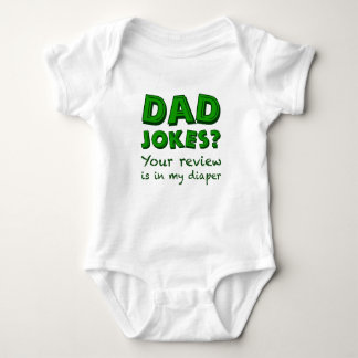 Vater Jokes? Deine Rezension ist in meinem Windeln Baby Strampler