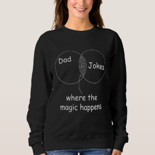 Vater Jokes Father Husband Grand Father Spaß Alber Sweatshirt
