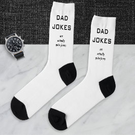 Vater Jokes Funny Novelty Spaß Caption Amusing Socken