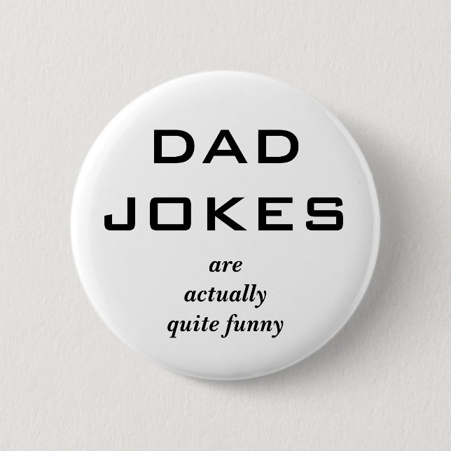 Vater Jokes Funny Spaß Humorvolle Men Capture Nove Button (Vorderseite)